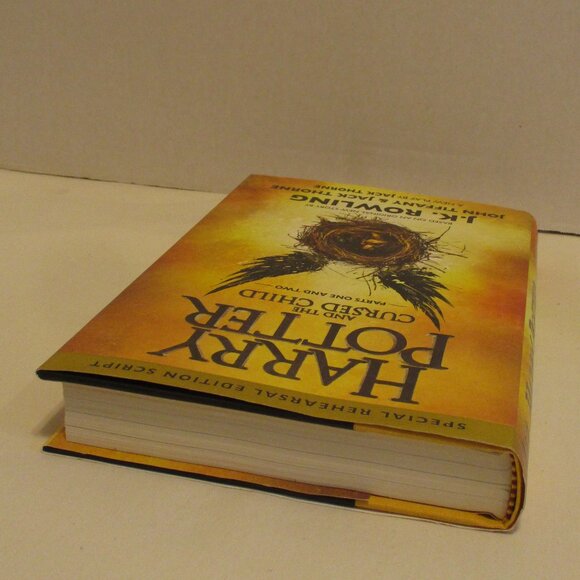 Harry Potter Cursed Child Black White Medium Magic Adventure Reading Book - Picture 3 of 6